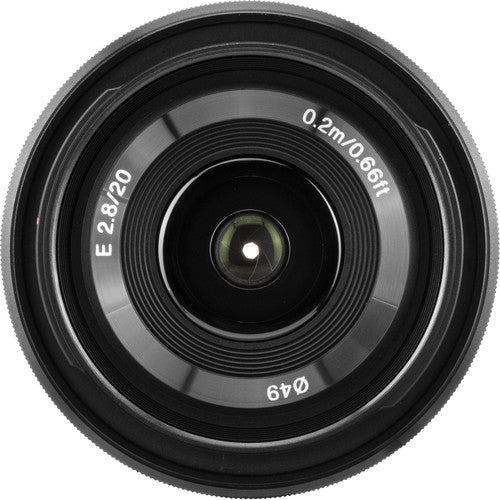 sony sel20f28 e mount