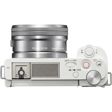 Load image into Gallery viewer, Sony ZV-E10 Mirrorless Camera with 16-50mm Lens (ILCZV-E10L) (White)