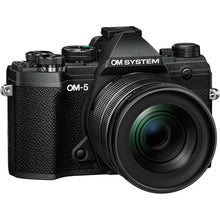 Load image into Gallery viewer, OM System OM-5 Mirrorless Camera with 12-45mm F/4 Pro Lens (Black)