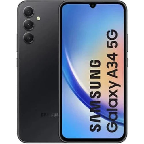 Samsung Galaxy A34 A346E DSN 128GB 6GB (RAM) Graphite (Global Version)