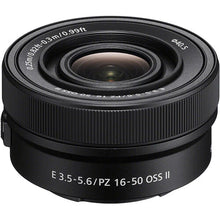 Load image into Gallery viewer, Sony E PZ 16-50mm F/3.5-5.6 OSS II Lens (SELP16502) Sony E Black