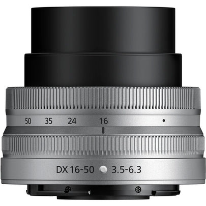Nikon Z DX 16-50mm f/3.5-6.3 VR Lens (Silver)