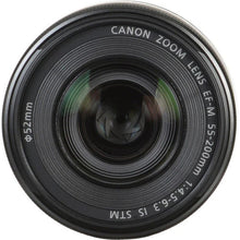 Load image into Gallery viewer, Canon EF-M 55-200mm f/4.5-6.3 IS STM (Black)