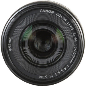 Canon EF-M 55-200mm f/4.5-6.3 IS STM (Black)