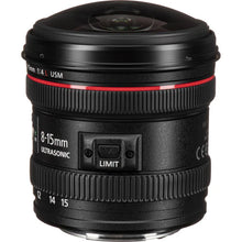 Load image into Gallery viewer, Canon EF 8-15mm f/4 L USM Fisheye Lens