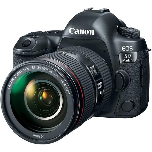 Buy Canon EOS 5D Mark IV Kit with 24-105mm f/4L II at Lowest 