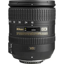 Load image into Gallery viewer, Nikon AF-S DX 16-85mm f/3.5-5.6G ED VR