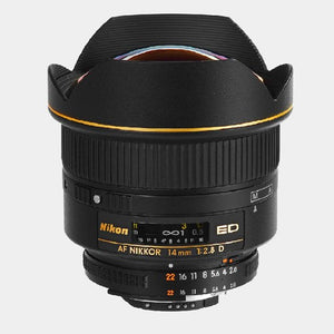 Nikon AF 14mm f2.8D ED Autofocus Lens
