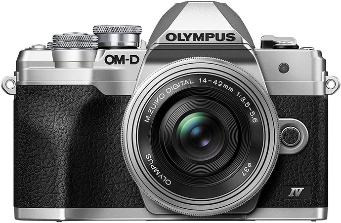 Olympus OM-D E-M10 Mark IV Kit (14-42mm EZ Lens) Silver