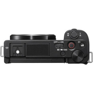 Sony ZV-E10 Mirrorless Camera Body (ILCZV-E10) (Black)